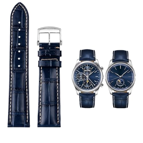 Bracelet Longines Master Collection cuir vachette luxe boucle papillon