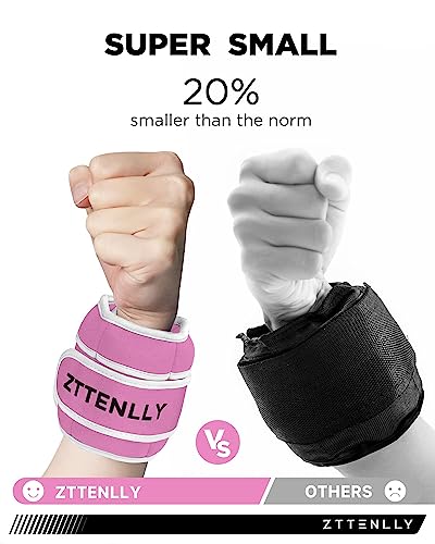 Image of Adjustable Ankle Weights for Women Men and Kids | 1 Pair 5 10 15 18 20 Lbs Leg Wrist Ankle Weight Straps for Yoga, Walking, Running, Aerobics, Gym, Dance, Pilates, Cardio