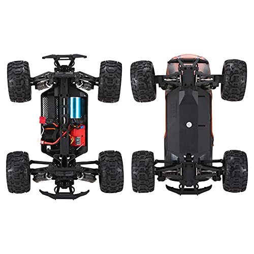 GoolRC 16889A Pro RC Cars, 1:16 Scale Remote Control Car, 4WD 45KM/H High Speed Brushless Motor RC Truck, 2.4GHz All Terrains Off-Road Electric Toy Vehicle for Adults