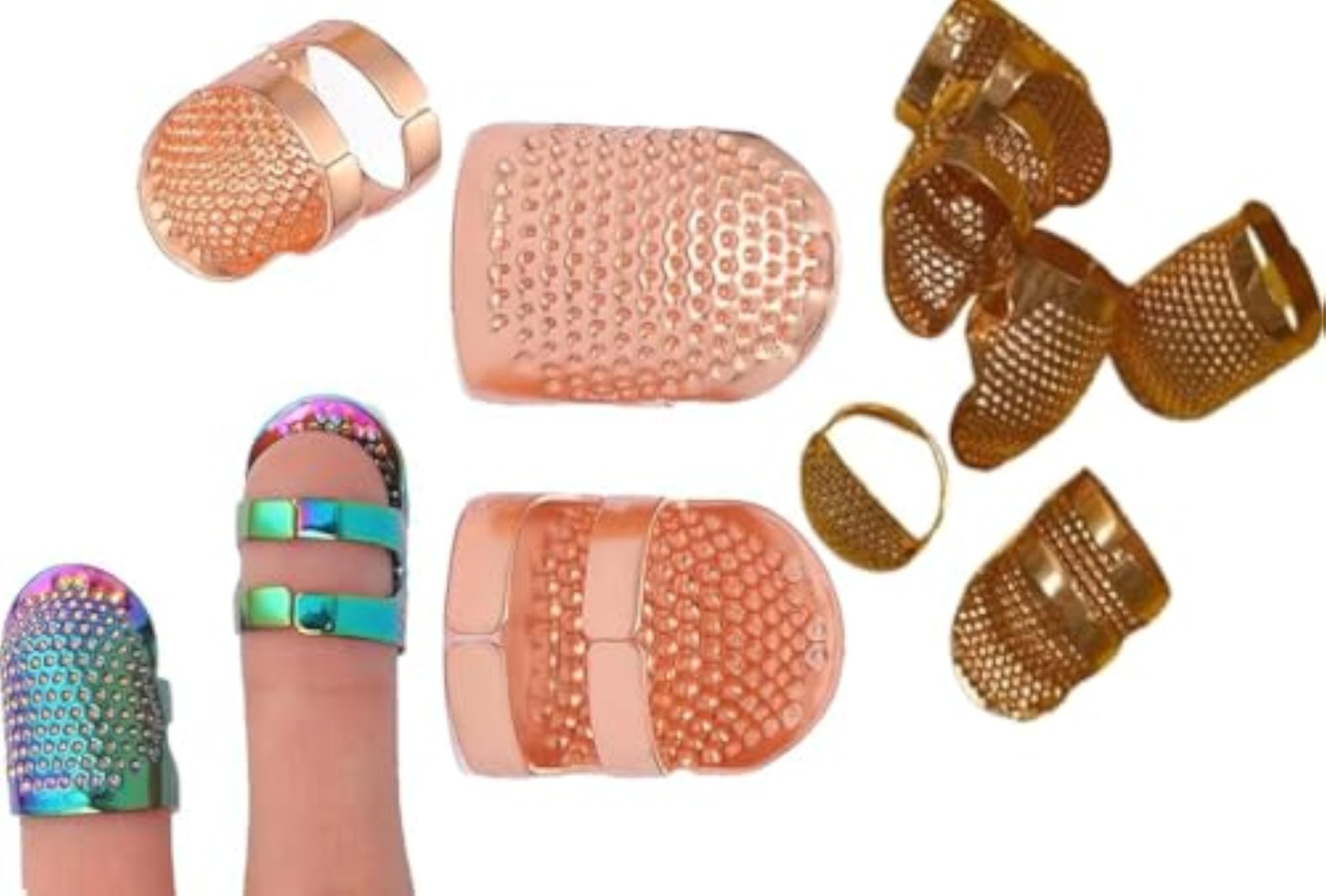 MR. DIY Crafts Metal Sewing Thimble Finger Protectors