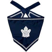 Pets First NHL Toronto Maple Leafs TIE Bandana, Size Small/Medium. Dog Bandana Scarf Bib for Pet Cat Dog. The Ultimate Game-Day, Party Bandana