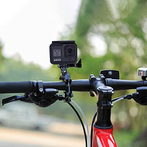 Action Camera Case Mount 2Pcs Camera Frame Case Plastic Frame Mount Case Camera Mount Housing Case with GoPro Hero 7/6/5/(2018) Action Camera Frame Mount Housing Case with 2 Long Screws Movable Base