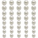 40 Pcs Hookah Balls Set Accessories Replacement - Include 6mm Pearls, 8mm Balls, 10mm and 12mm Beads | Plastic Balls for Hookah Shisha Bearing Purge Air Release Valve