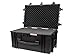 Monoprice Weatherproof Hard Case - 33 x 22 x 17 Inches, With Wheels and Customizable Foam, Shockproof, IP67, Ultraviolet And Impact Resistant Material, Black - Pure Outdoor Collection, 145.8 Liter