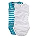 Produktbild wellyou, 2er Set Kinder-Body ohne Arm in großeren Größen, ärmellos, trägerbody für großere Kinder/für Jungen und Mädchen, Feinripp 100% Baumwolle türkis/Weiss Gr. 182, Made in Europe