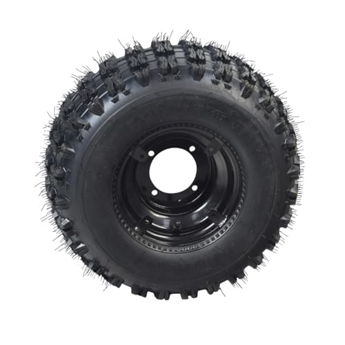 AlveyTech 18x9.5-8 Rear Wheel Assembly for Coleman AT125-EX & AT125-UT ATVs (1)