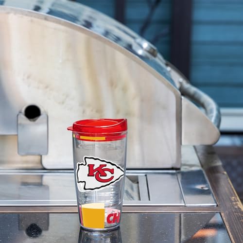 Image of Rico Industries NFL Football Double Wall Classic 16oz Or 20oz Tritan Tumbler W Lid