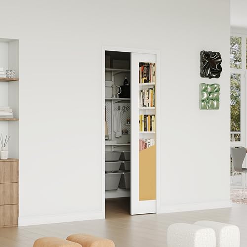 Lakenyon Sliding Pocket Door, 24 in. x 80 in., 1-Lite...