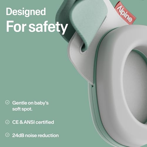 image for Alpine Hearing Protection Alpine Muffy Baby Comfort - Protects Hearing