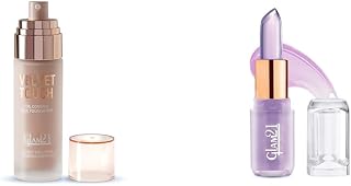 Glam 21Velvet Touch Oil Control Silk Foundation|Natural-50gmJelly Pop fruity gel lipstick| Moisturising Glossy Finish Give... Price In India
