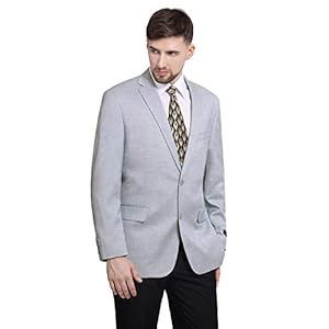 Mens Suit Blazer Jacket Two Button Stretch Sports Coats