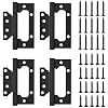 4pcs-4inch（black）