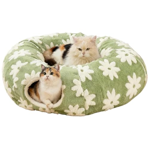 Túnel para gatos plegable que transforma tu salón en un parque de juegos y relax 2