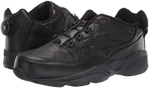 Propet Men's Stability Reel Fit Shoe, Black, 08H E US | Image 6