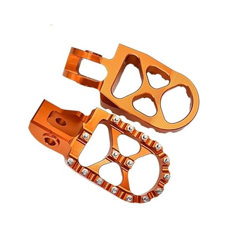 Repose-Pieds Moto EXC EXCF SX SXF XC 125-450 Orange pour modèles 2017-2023