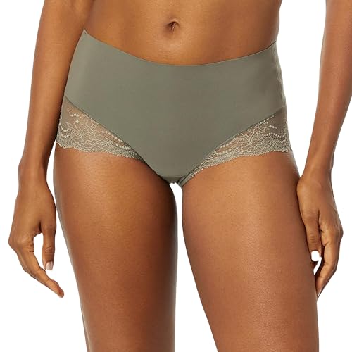 Image of SPANX SPANXsmooth Undie-tectable Lace Hi-Hipster - Comfortable Core Control - Lace Shapewear - No Visible Panty Lines