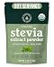 NatriSweet 100% Pure Stevia Powder 4 oz (113g) | Zero Calorie All Natural Sweetener | Sugar Substitute | No Carbohydrates | No Artificial Sweeteners | No Fillers or Binders | Vegan