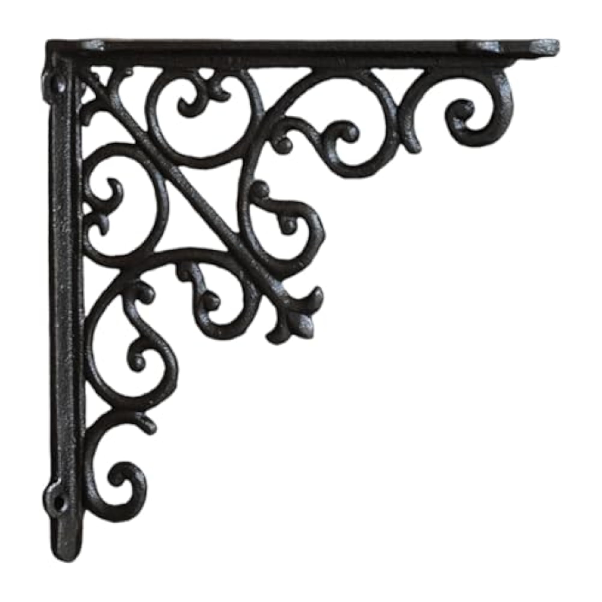 Decorative Shelf Bracket, Iron Wall Mount Bracket