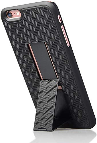 Iphone 6S Plus / 6 Plus (Only) Case, Aduro Combo Shell & Holster Case Super Slim Shell Case W/ Built-In Kickstand + Swivel Belt Clip Holster For Apple Iphone 6S Plus / 6 Plus #TOP6