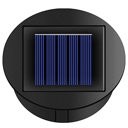 YJFWAL 1 Solarleuchten Ersatz Top mit LED Leuchtmitteln Solarpanel Laterne Deckel Leuchten Ersatzoberteil Glühbirne Ersatzteil für Outdoor Hängelaternen DIY für LED Solarleuchten Garten Decor