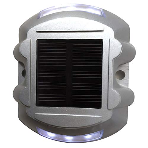 Mingruie luz solar à prova d 'água com 6 LEDs para jardim ao ar livre e caminho para estrada (Aleat