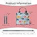 PHEBEN Small Diaper Bag Tote Waterproof Travel Mini Diaper Bag Multi-Function Baby Handbag Crossbody Purse(Blue Elephant)
