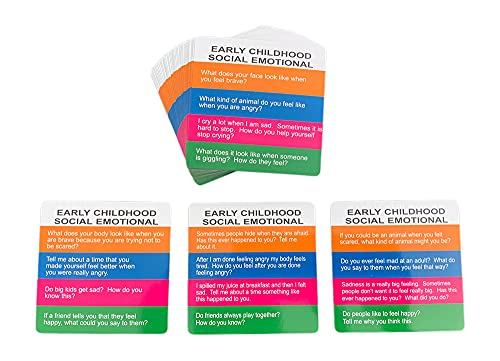YEHUA! Totika Early Childhood Social Emotional Card Deck Therapy Game