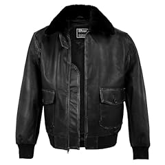 Distress Black Fur Collar