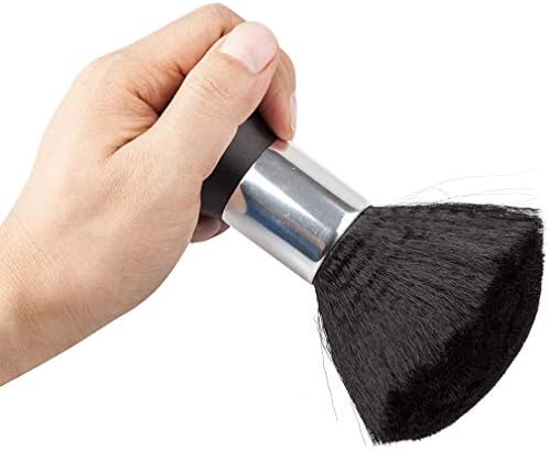 AidShunn Hairdresser Neck Brushes Barber Brush Hairdressing Cleaning Hairbrush Rubber Grip Ultra Soft Bristles for Salon Household