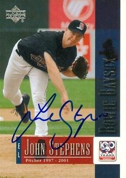 John Stephens autographed Baseball Card (Baltimore Orioles) 2001 ...