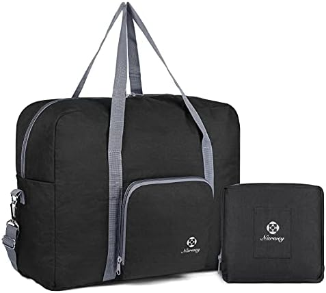 for Easyjet Airlines Cabin Bag 45x36x20 Underseat Foldable Travel Duffel Bag Holdall Tote Carry on Luggage Overnight for Women and Men 25L (Dark Blue)