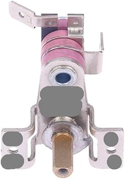 1 قطعة Ac 250 V 16 A قابل للتعديل 90 درجة الحرارة التبديل ترموستات ثنائية المعدن Kdt-200