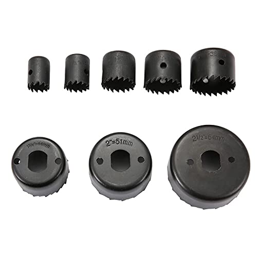 Juego de brocas para madera 11 piezas 19-64 mm acero carbono miniatura 3