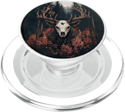 Wendigo Monster Legendary Creature Cryptozoology Cryptid PopSockets PopGrip for MagSafe