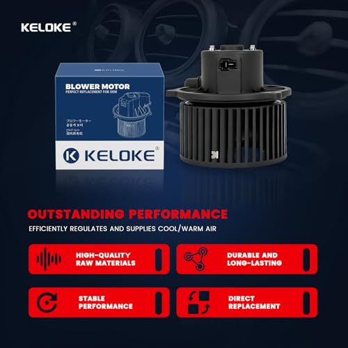 Image of KELOKE Front HVAC Heater Blower Motor Fan Compatible with Hyundai Accent 2003-2006, Azera 2006-2011, Entourage 2007-2008, Sonata 2006-2010, Tucson 2006-2009 & Kia Optima 2007-2010, Replace# 700133
