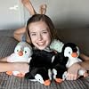 MaoGoLan 6 Pieces Penguin Plush 10 inch Stuffed Penguins in Bulk, Arctic Stuffed Animals Theme Party Favors for Girls Kids Easter Decorations Gift Basket Stuffers