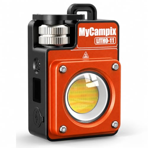 MyCampix Portable Camping Light, 3500LM Adjustable LED Camping Lantern Rechargeable with 2.5-15H Runtime&Screen, Alloy Waterproof Camp Light for Power Outages, Emergency, Hurricane(Orange) MyCampix Portable Camping Light, 3500LM Adjustable LED Camping Lantern Rechargeable with 2.5-15H Runtime&Screen, Alloy Waterproof Camp Light for Power Outages, Emergency, Hurricane(Orange)