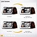 Stehlen 642167826903 Compatible With 2001-2011 Ford Ranger DRL LED Strip Bar Headlights With Signal Corner Lights Amber 4 Pieces - Black