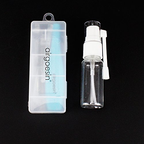 Airgoesin 6.75" Tonsil Stone Removing Tool Extract Throat Stones with LED Light Pick, 5 Tips + Mist Pumping Bottle Empty 20ml Oral Care Clean - Thumbnail 7