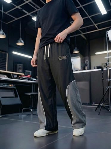 Image of Lymio Track Pant for Men | Stylish Baggy Jogger for Man | Casual Wide Leg Pant | Trendy Streetwear Trackpant for Men (SSM-TP-1-2)