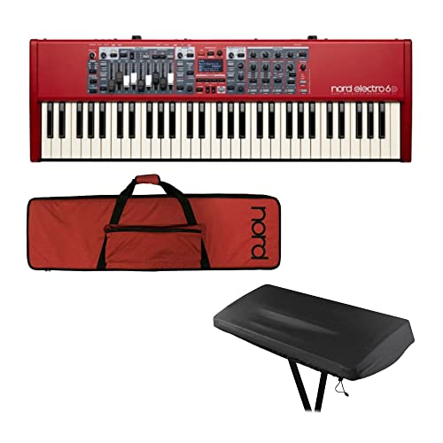 Nord Electro 6D 61-Key Semi-Weighted Keyboard Bundle With Nord Soft Case And Dust Cover For Electro 61 (3 Items) #TOP23