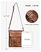 MASINTOR Crossbody Purses for Women, Multi Pocket Casual Crossbody Bag, Adjustable Strap Shoulder Bag with Tassel