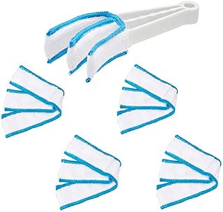 Amazon Basics Duster, 5-Pack, Blue&White