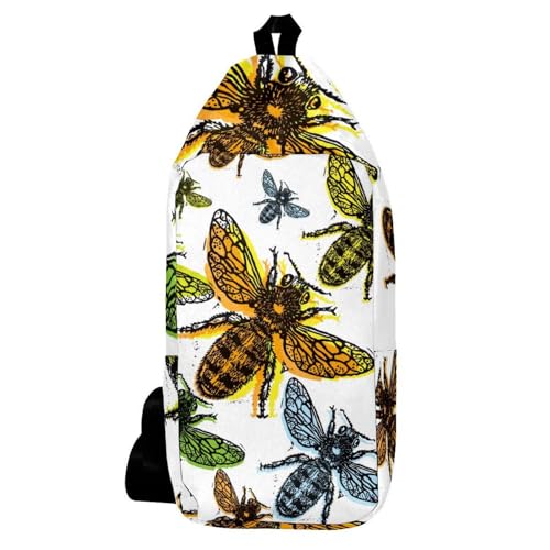 Sac à dos à bandoulière pour homme femme voyage randonnée