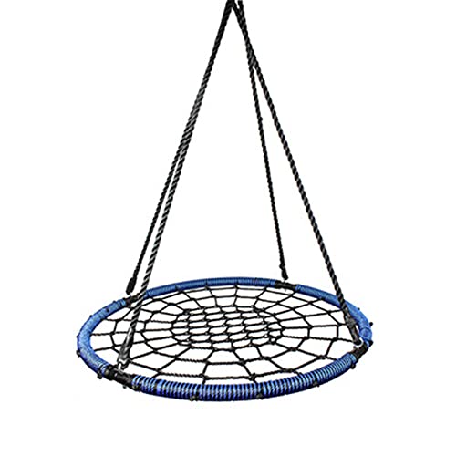 Kinderschaukel Kinder Baum Swing Set Rund Nest schwingt mit einstellbarer Länge Hängende Seile Untertasse Swing Seng für…