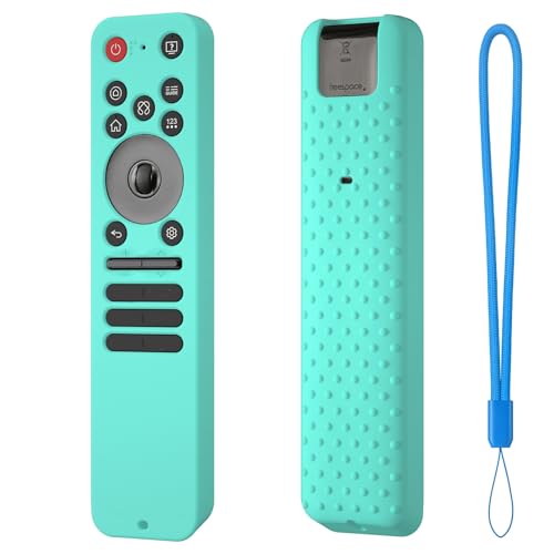 Custodia protettiva silicone per LG MR25GA Magic cover per telecomando per Smart TV con cordino solo custodia verde menta