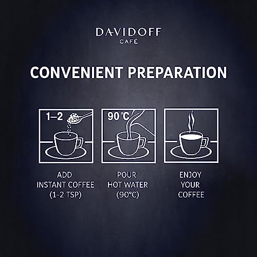Image of DAVIDOFF - Premium Instant Coffee Pack (3 x 100g Each) By COUGAR | Rich Aroma, Fine Aroma & Espresso 57 | 100% Arabica Coffee Powder | Smooth, Strong & Aromatic Blend | Perfect Hot & Cold Coffee Experience - (Imported - SWISS)