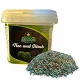 Nelson - Trees, Shrubs, & Evergreens Plant Food for In-Ground, Containers, & Patios, Granular Fertilizer, NutriStar 21-6-8 (15 lb.)