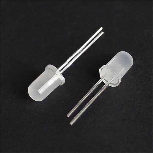 Diodos LED de 5mm en kit multicolor de 100 unidades F5 para proyectos de electrónica 5