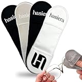 hasiera 4X Brillenputztücher Optikerqualität - super sanft & saugstark – 16 x 5cm...